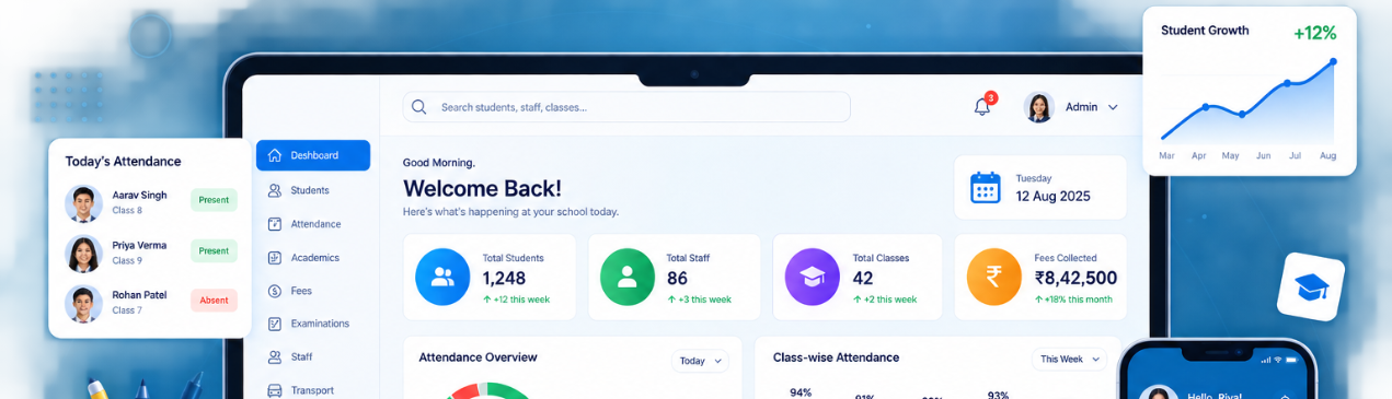 Finance ERP Management Dashboard